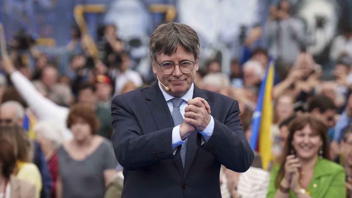 Desde Bélgica, Puigdemont reclamó que se aplique la ley de amnistía para "hacer política en condiciones de normalidad"