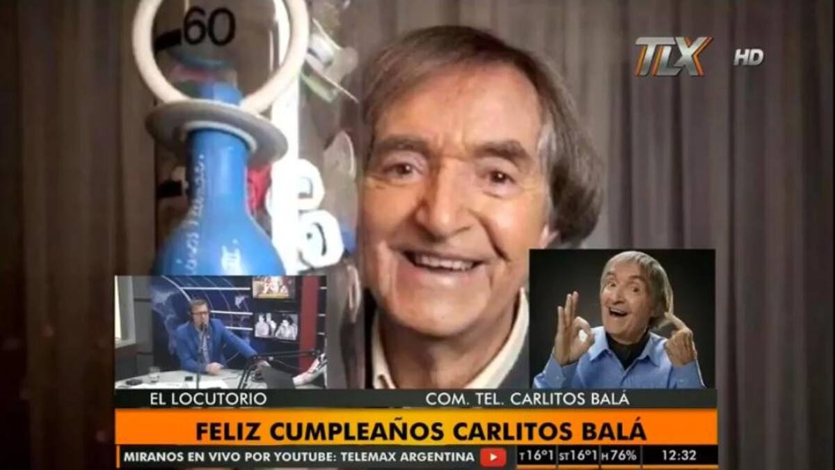 Carlitos Balá en El Locutorio con Eduardo Serenellini (Radio Latina)