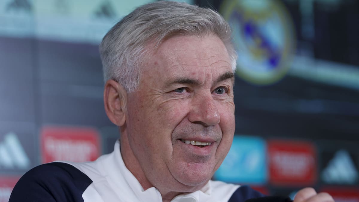 Carlo Ancelotti. Foto: EFE.