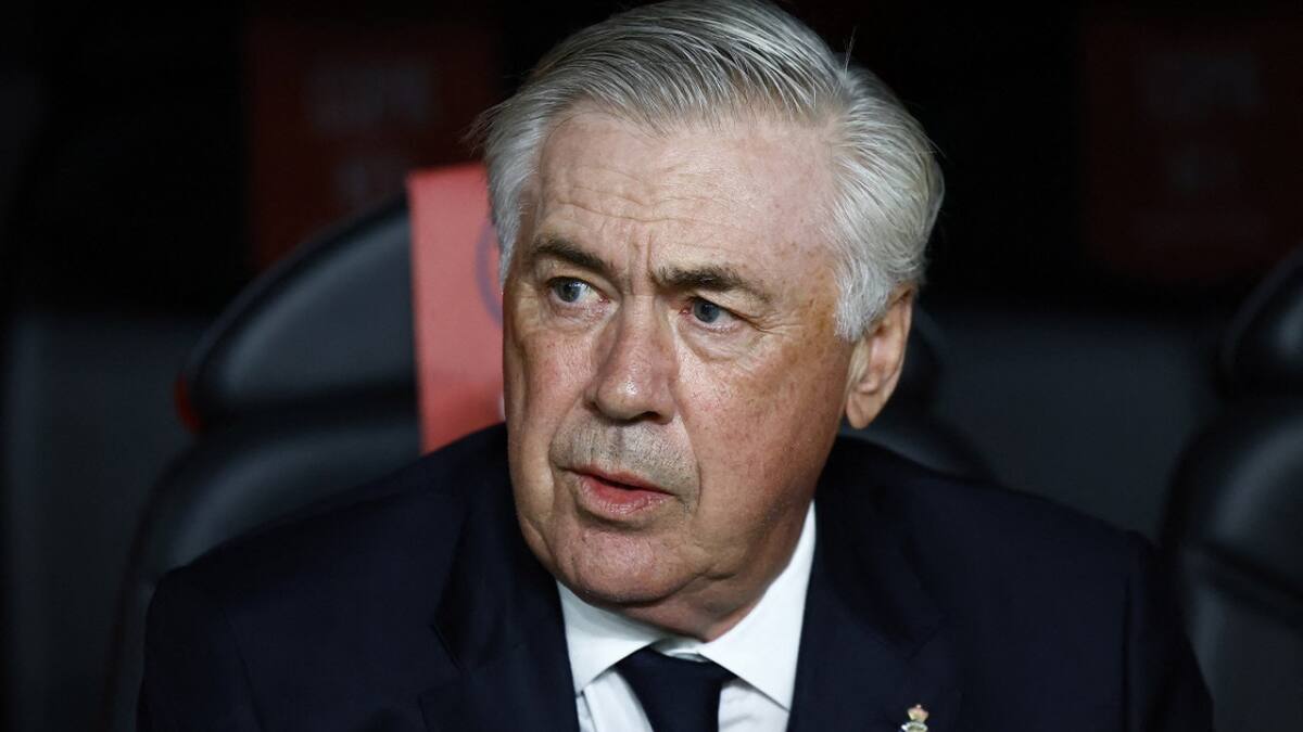 Carlo Ancelotti, técnico del Real Madrid. Foto: Reuters (Borja Suárez)