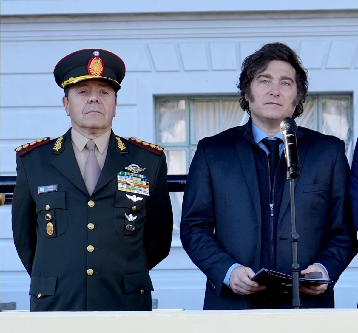 Carlos Alberto Presti y Javier Milei