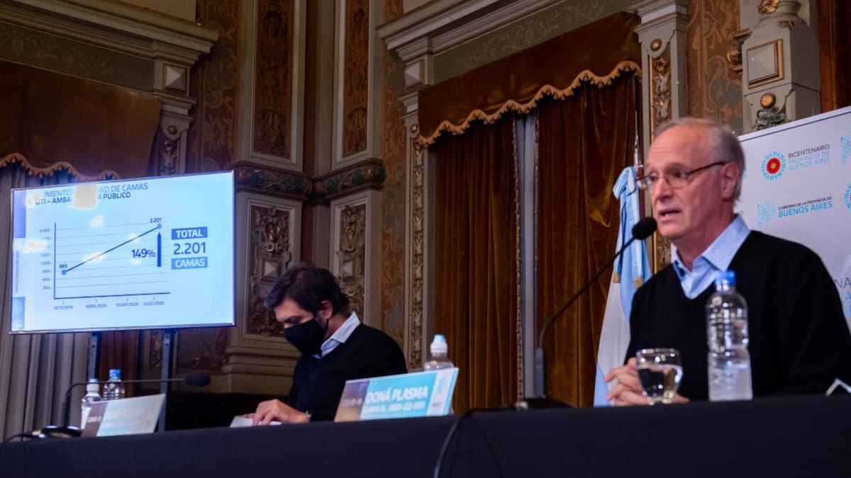 Carlos Bianco, Jefe de Gabinete de la Provincia de Buenos Aires, coronavirus, NA