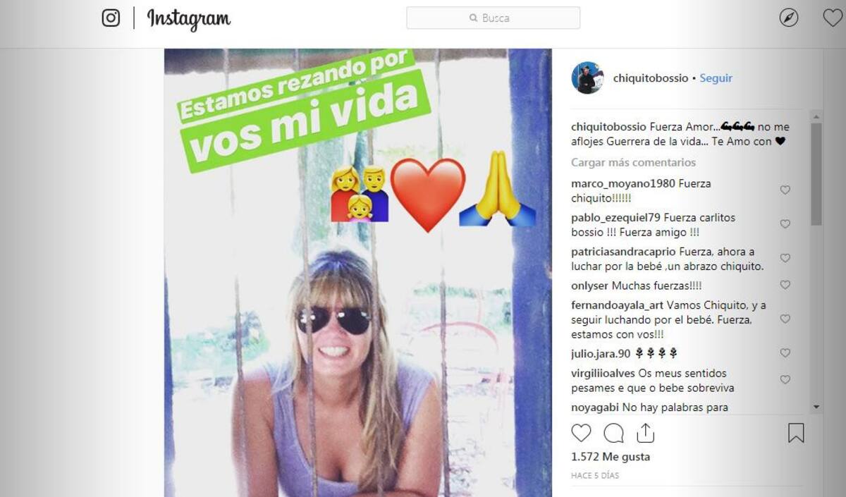 Carlos Chiquito Bossio y su esposa Ana Débora Lucero Bustamante, muerte por ACV, fútbol, deportes, carta en Instagram