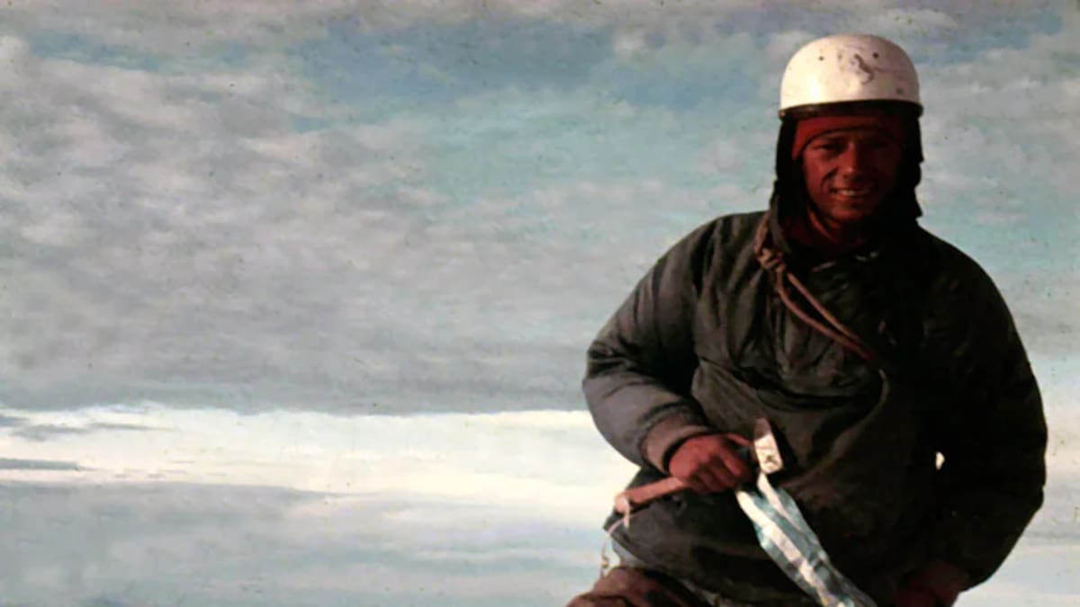 Murió una leyenda del montañismo argentino: fue el primero en escalar el Monte Fitz Roy