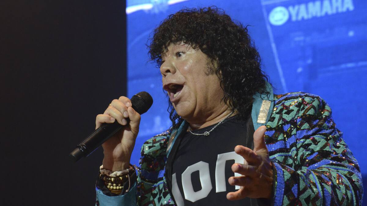 Carlos La Mona Jiménez. Foto: NA.