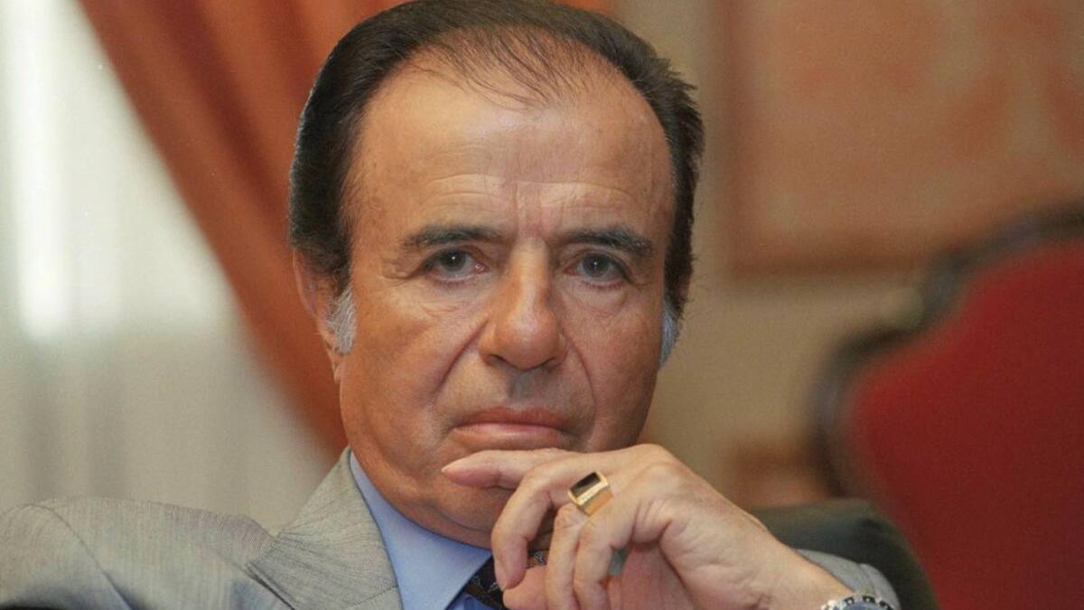 Carlos Menem, ex presidente
