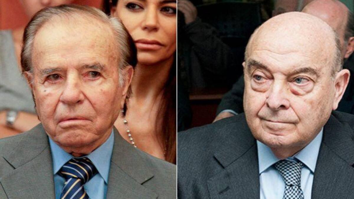 Carlos Menem y Domingo Cavallo