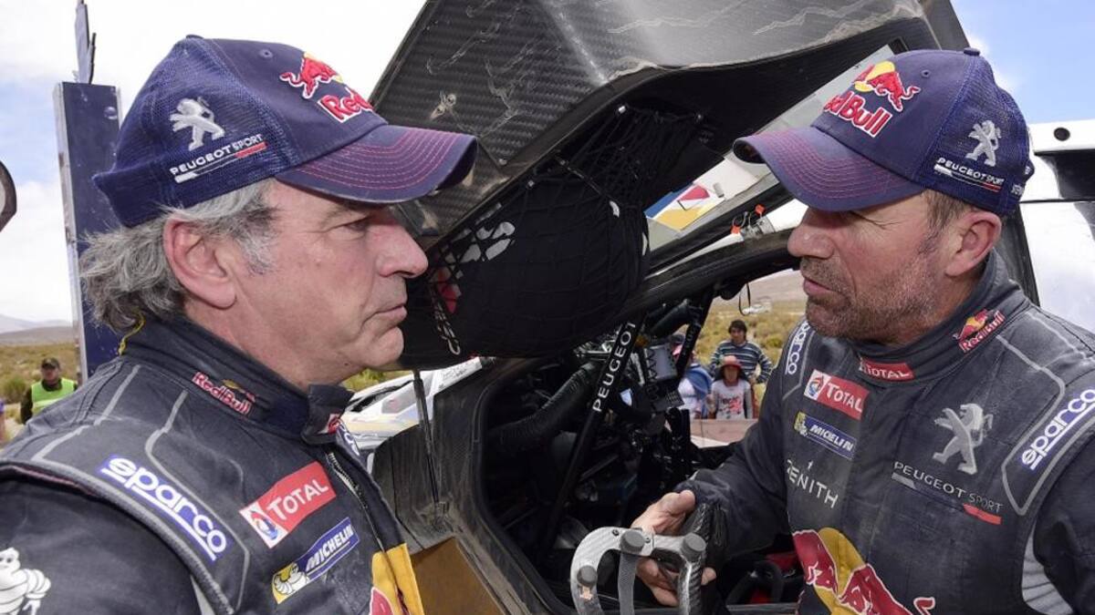 Carlos Sainz y Stéphane Peterhansel - Dakar 2018