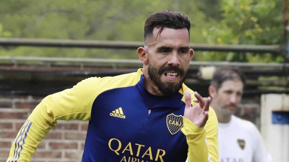 Carlos Tévez, Boca Juniors, fútbol, entrenamiento, NA