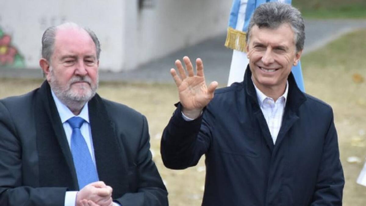Carlos Verna y Mauricio Macri