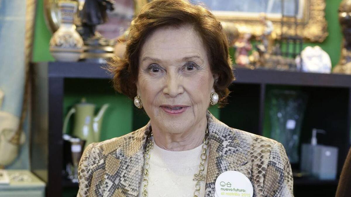 Carmen Franco, hija del dictador Francisco Franco