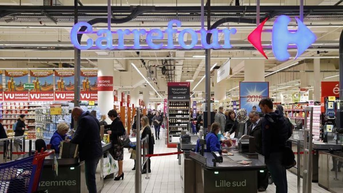 Carrefour, Francia. Foto: Reuters