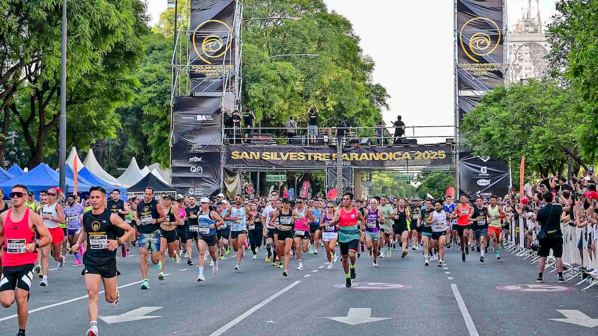 La última del año: así fue la San Silvestre Paranoica 2025, la carrera que reunió a 9 mil corredores en Buenos Aires