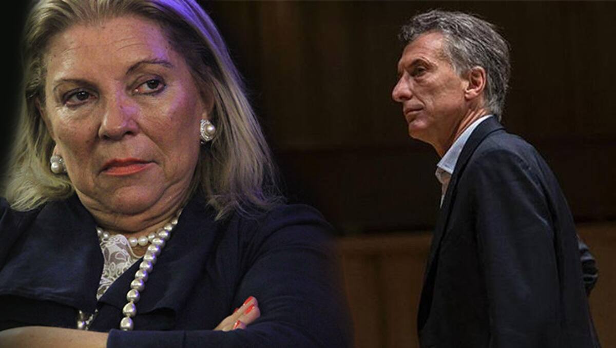Carrió y Macri enfrentados