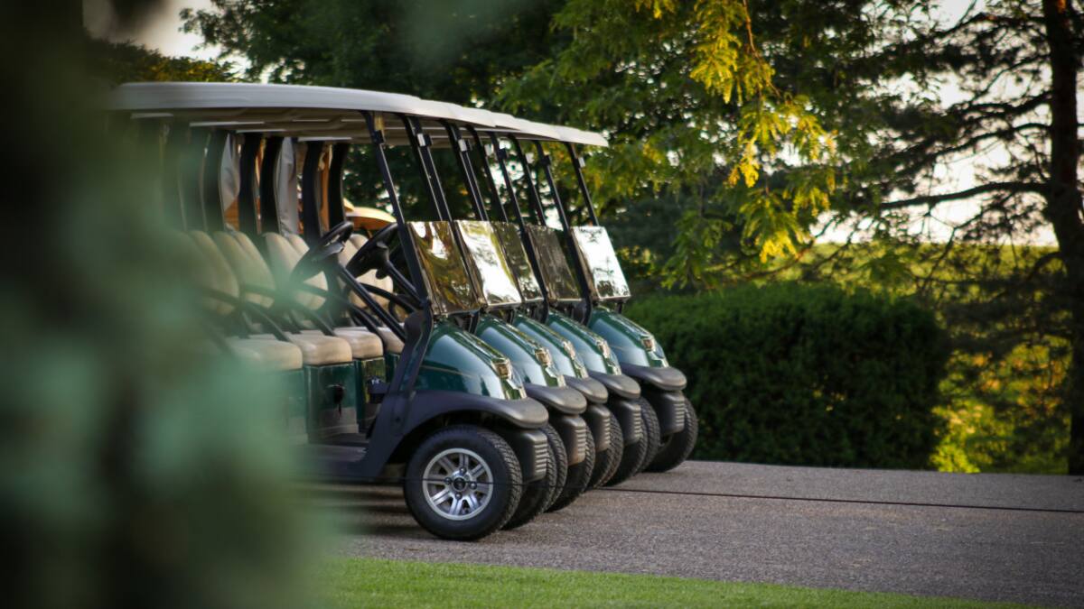 Carrito de golf. Foto: unsplash
