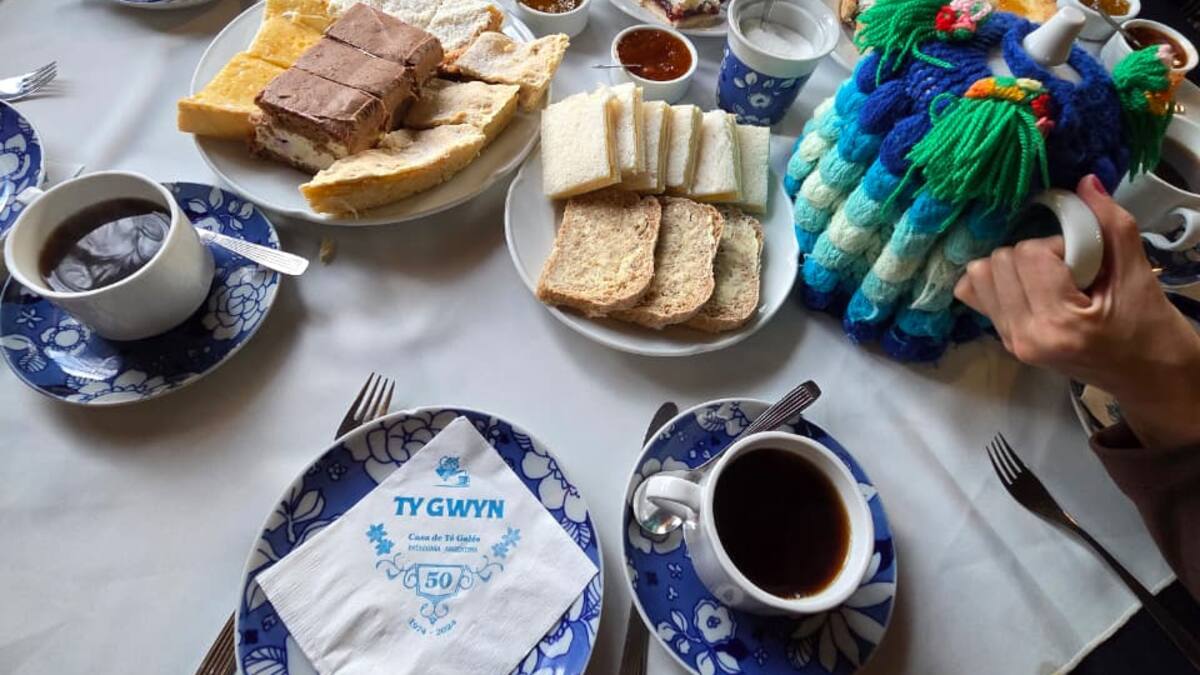 Casa de té Galés Ty Gwyn, en Chubut.