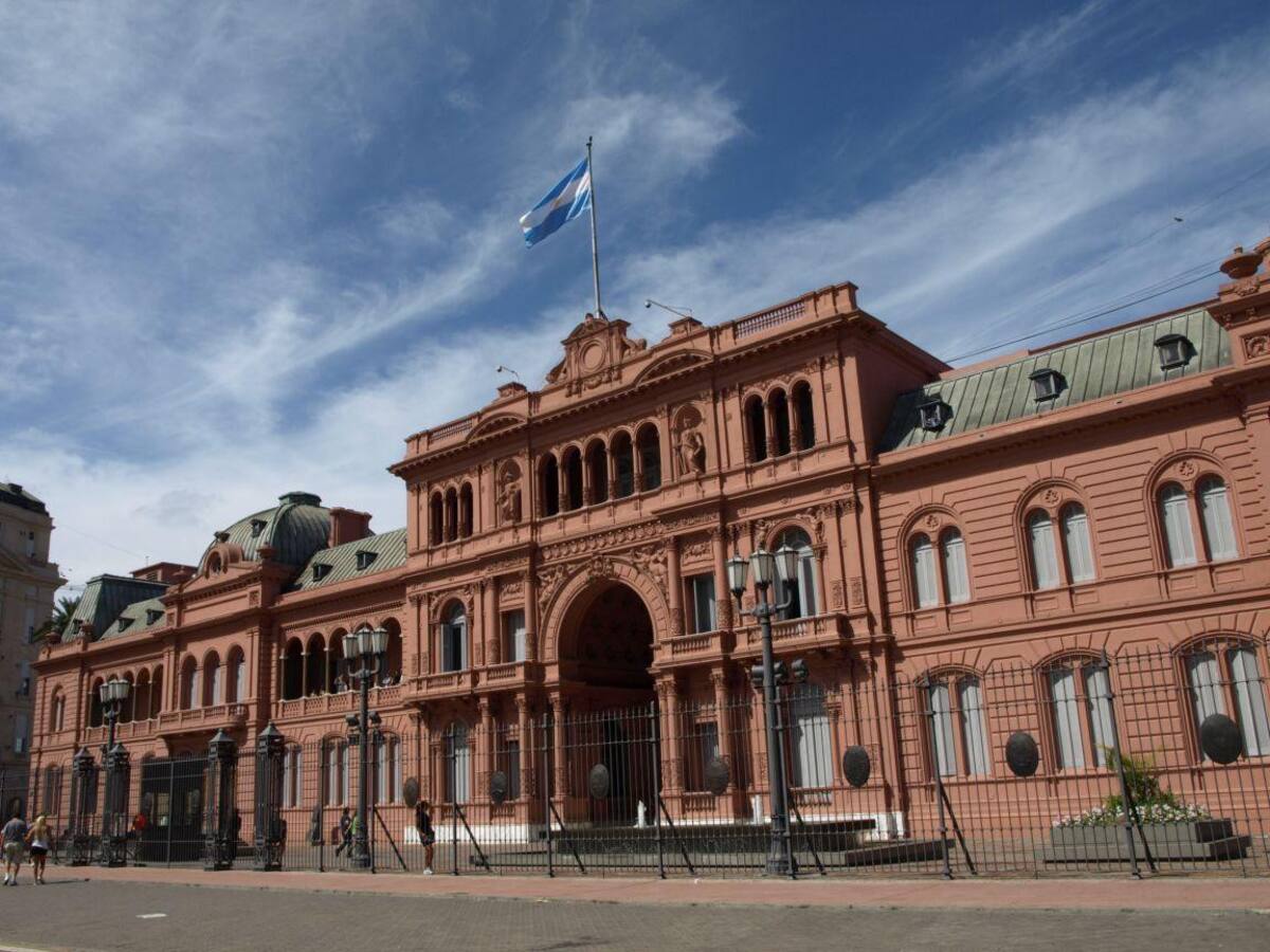 Casa Rosada. Foto: EFE.