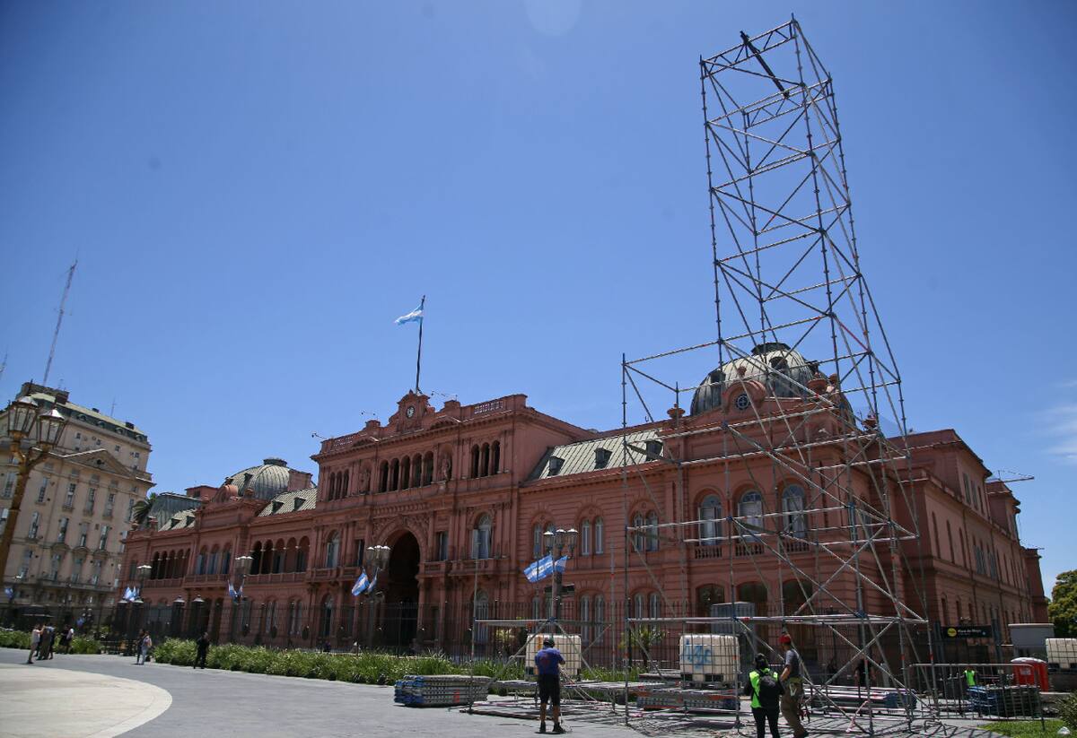 Casa Rosada. Foto: NA