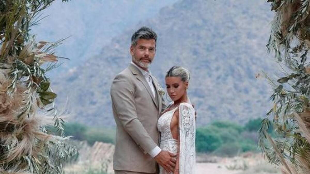 Casamiento de Flor Peña. Foto: Instagram/flor_de_p