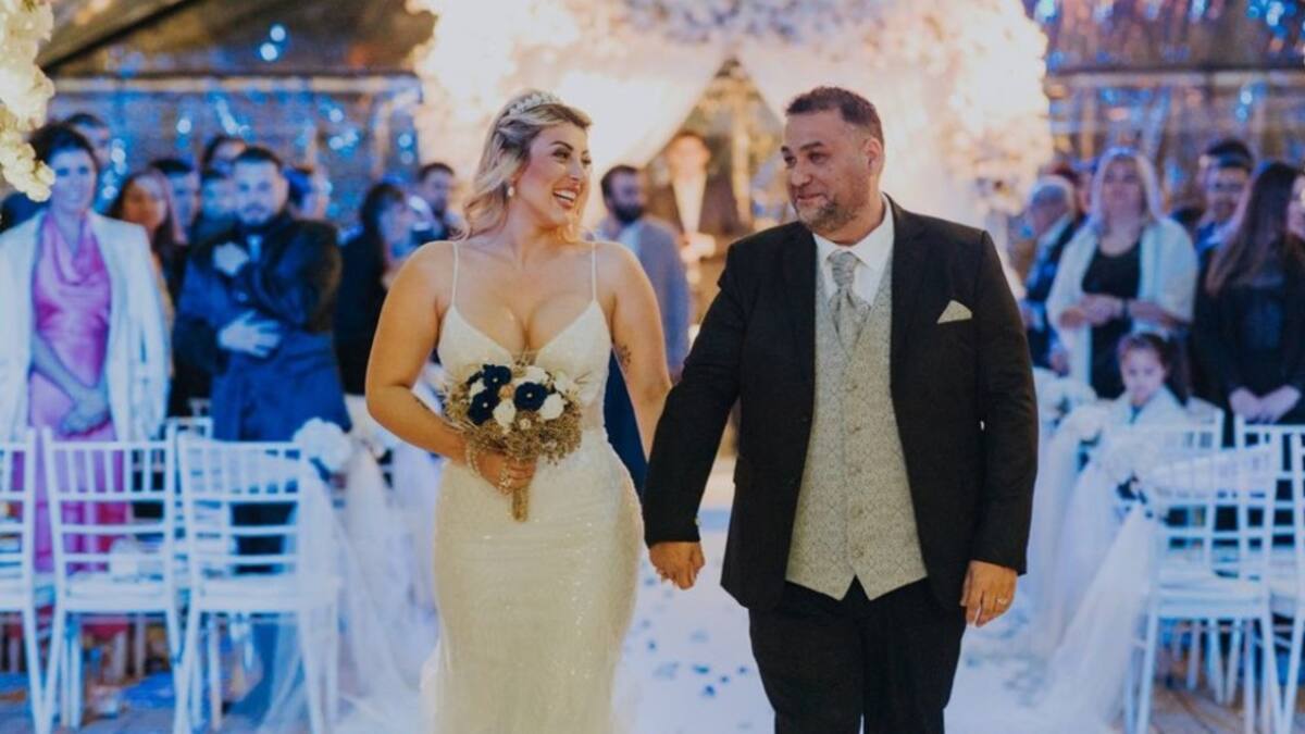 Casamiento de Romina Camejo y Gonzalo Aguiar. Foto: Instagram.