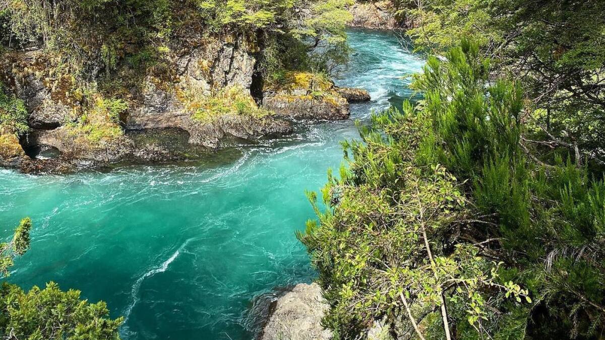 Cascada Los Alerces. Foto @tripinargentina.