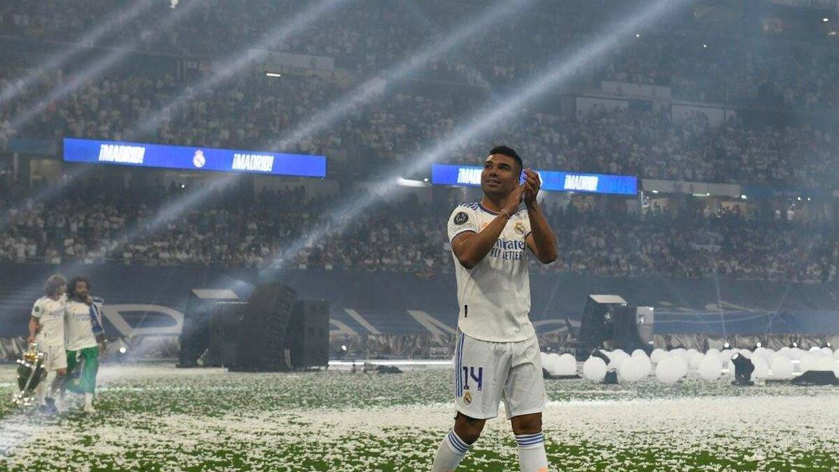 Casemiro, exjugador del Real Madrid. Foto: EFE.