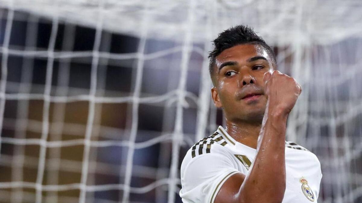 Casemiro, jugador del Real Madrid. Foto: EFE.