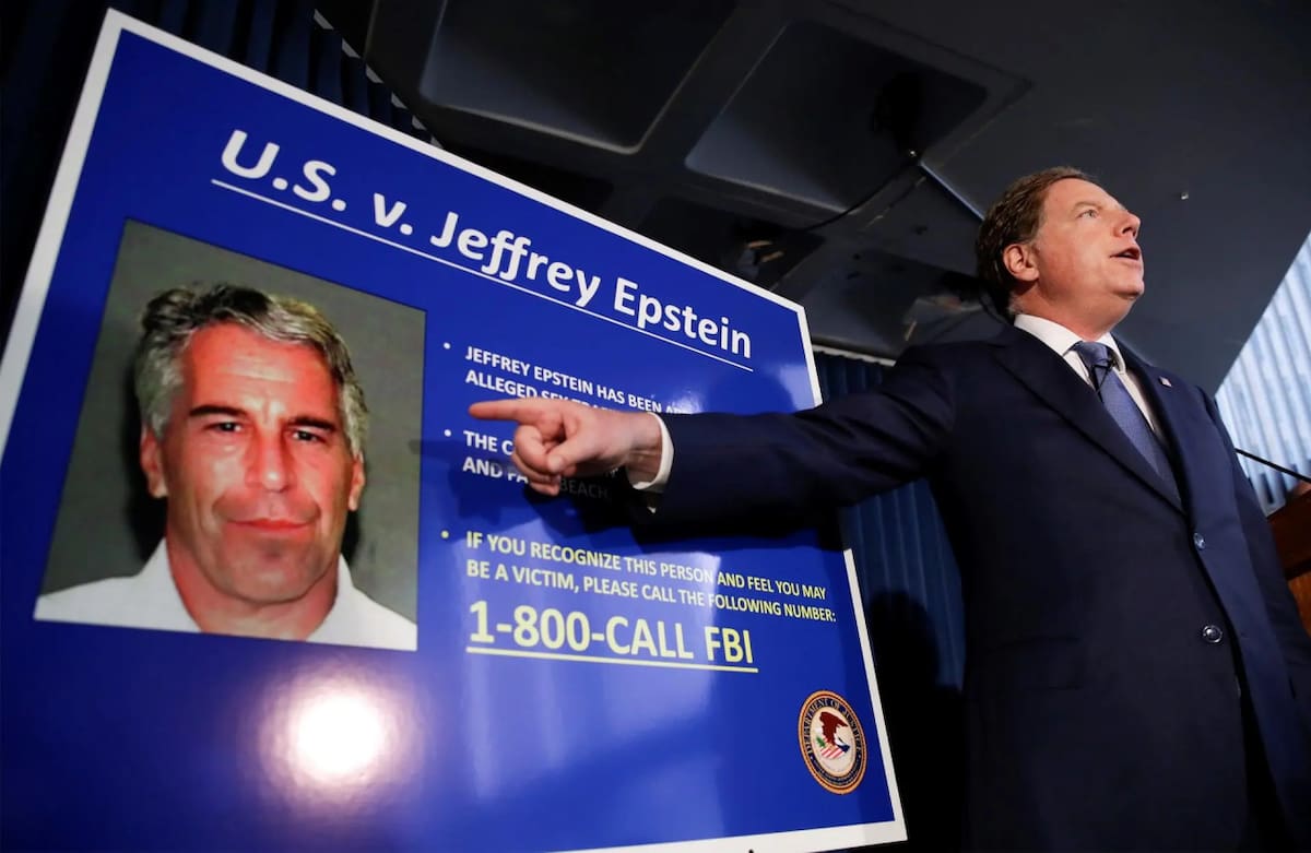 Caso Jeffrey Epstein. Foto: EFE