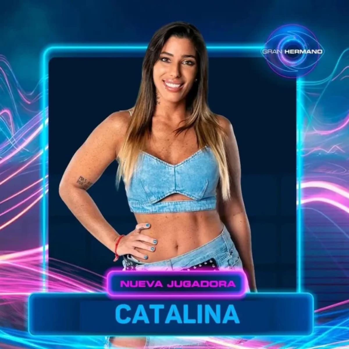 Catalina, nueva participante. Foto: Telefe.