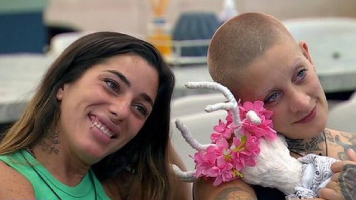 Catalina y Furia en Gran Hermano. Foto: captura Telefe.