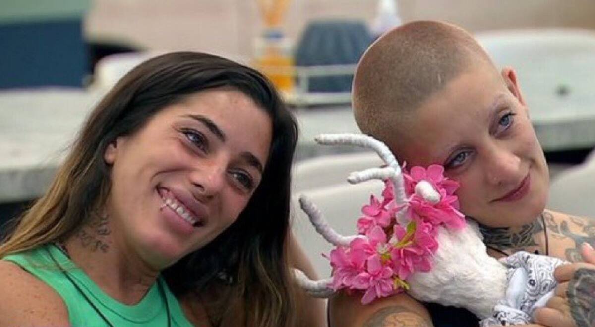 Catalina y Furia en Gran Hermano. Foto: captura Telefe.