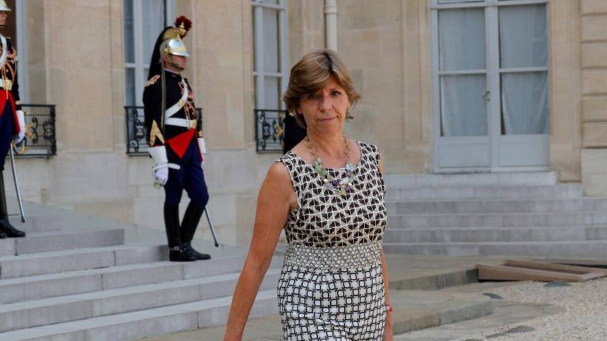 Catherine Colonna, canciller de Francia. Foto: REUTERS.
