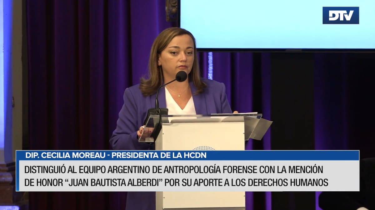 Cecilia Moreau. Foto: captura de pantalla.
