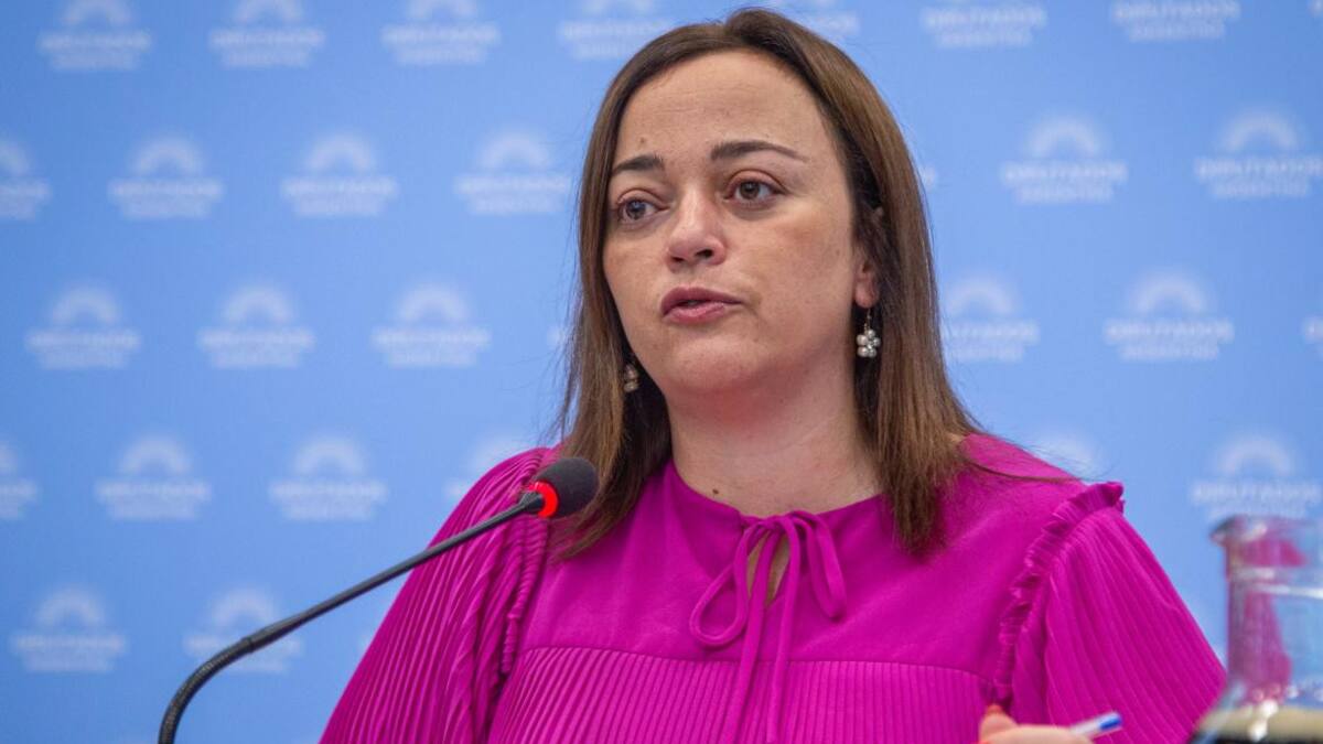 Cecilia Moreau, presidenta de la Cámara baja en lugar de Sergio Massa. Foto: NA.