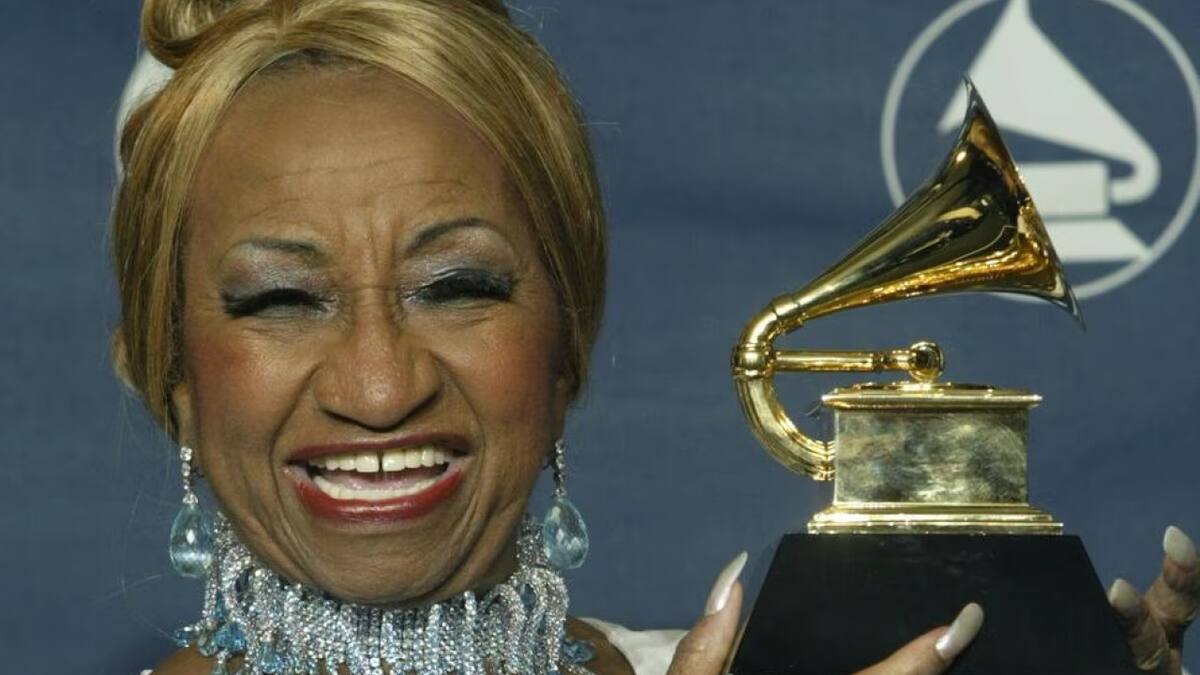 Celia Cruz, cantante. Foto: Reuters