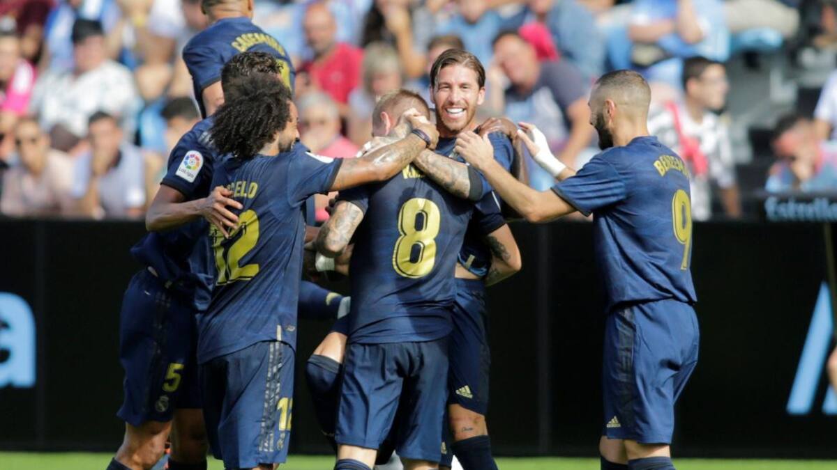 Celta de Vigo vs Real Madrid, La Liga, REUTERS