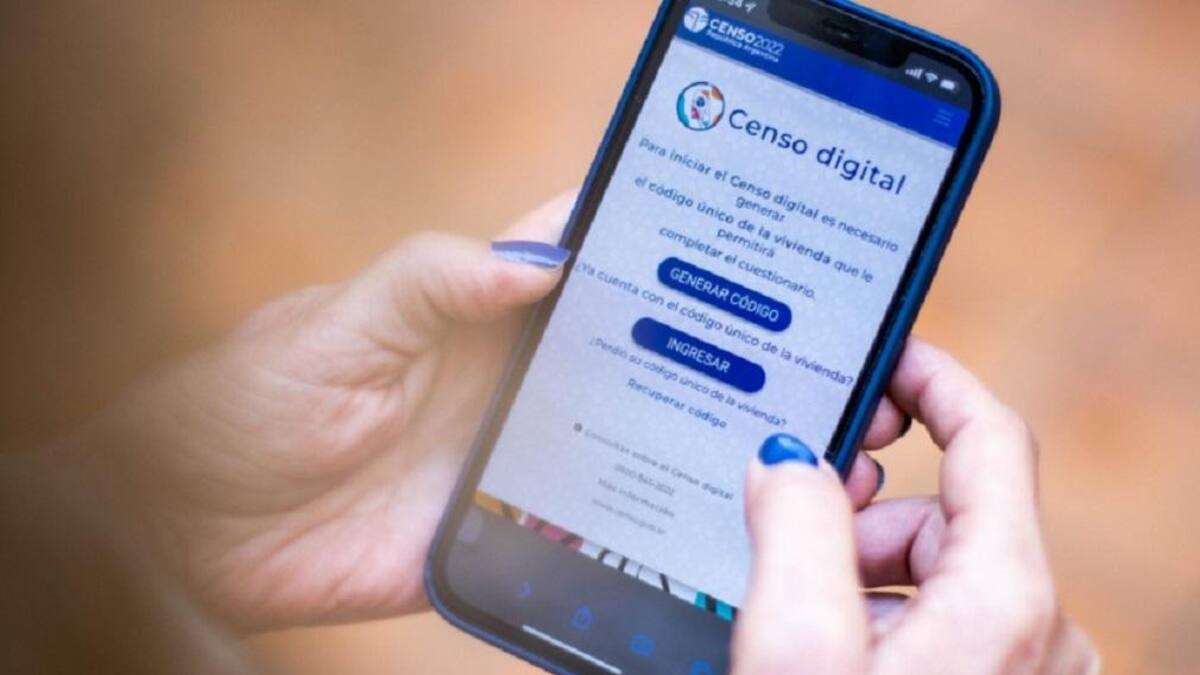 Censo 2022, Censo Digital, Foto Censo.Gob.ar, NA