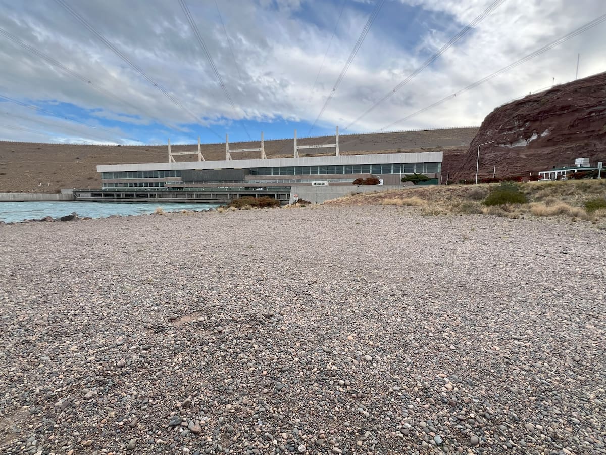 Central Hidroeléctrica El Chocón, en Neuquén. Foto: Pato Daniele