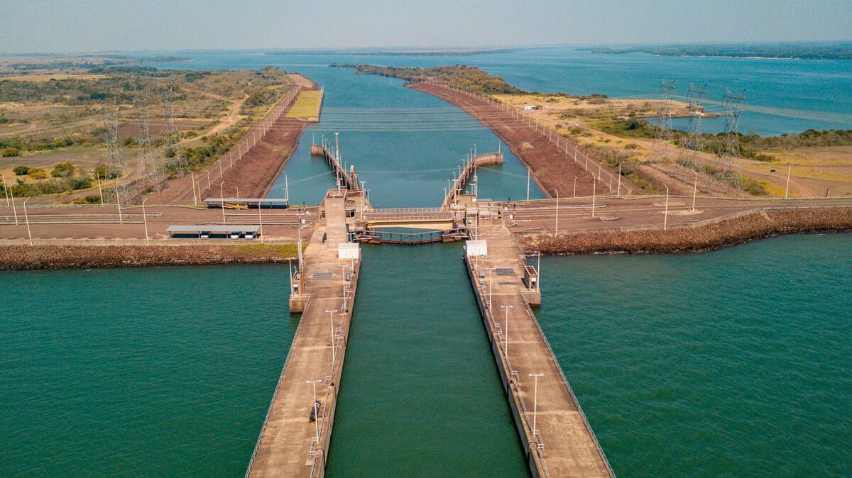 Central Hidroeléctrica Yacyretá. Foto: Entidad Binacional Yacyretá