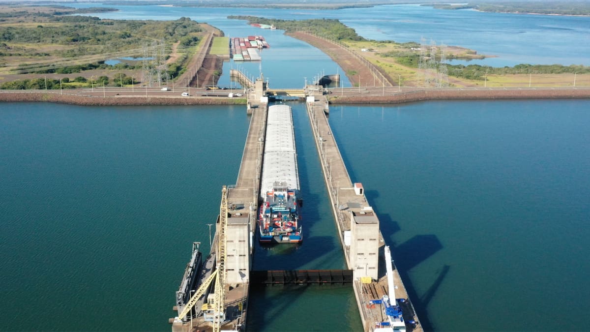 Central Hidroeléctrica Yacyretá. Foto: Entidad Binacional Yacyretá
