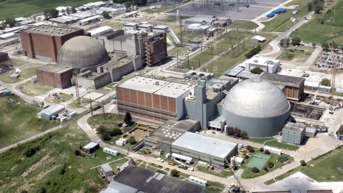 Central Nuclear Atucha II. Foto: Nucleoeléctrica Argentina S.A.