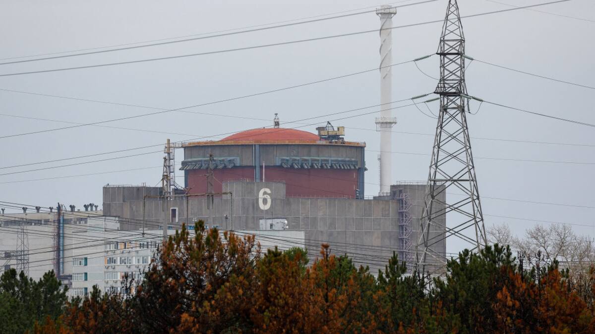 Central nuclear de Zaporiyia, en Ucrania. Foto: Reuters.