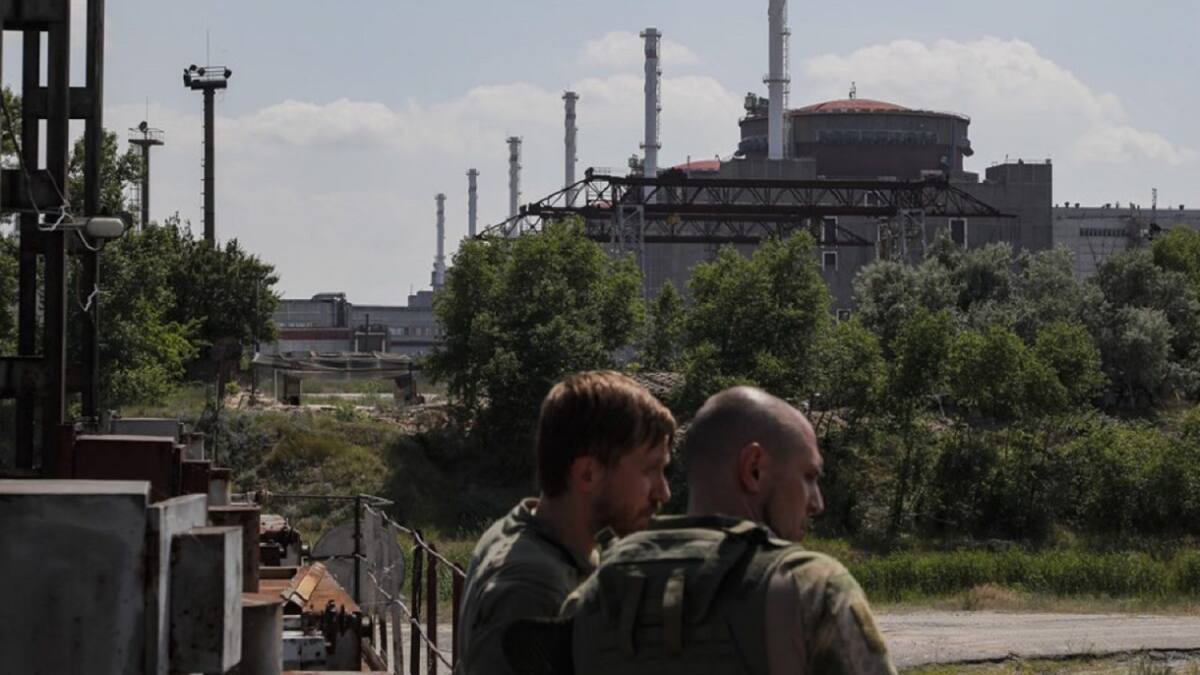 Central nuclear de Zaporiyia. Foto: EFE