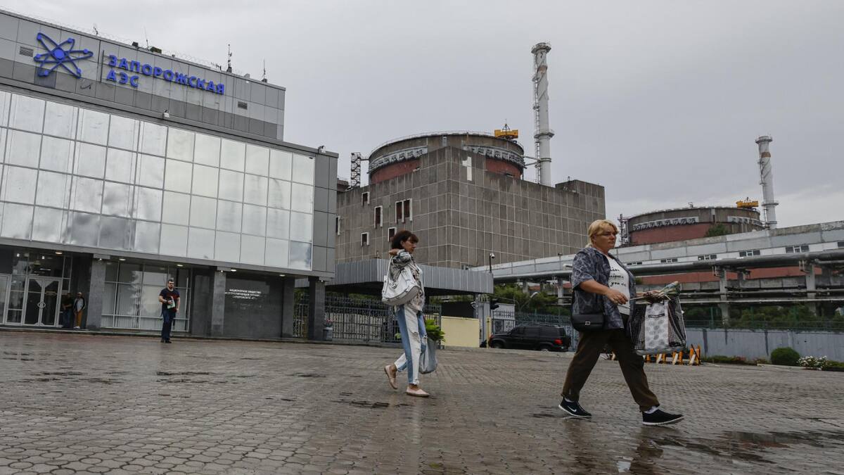 Central nuclear de Zaporiyia. Foto: EFE