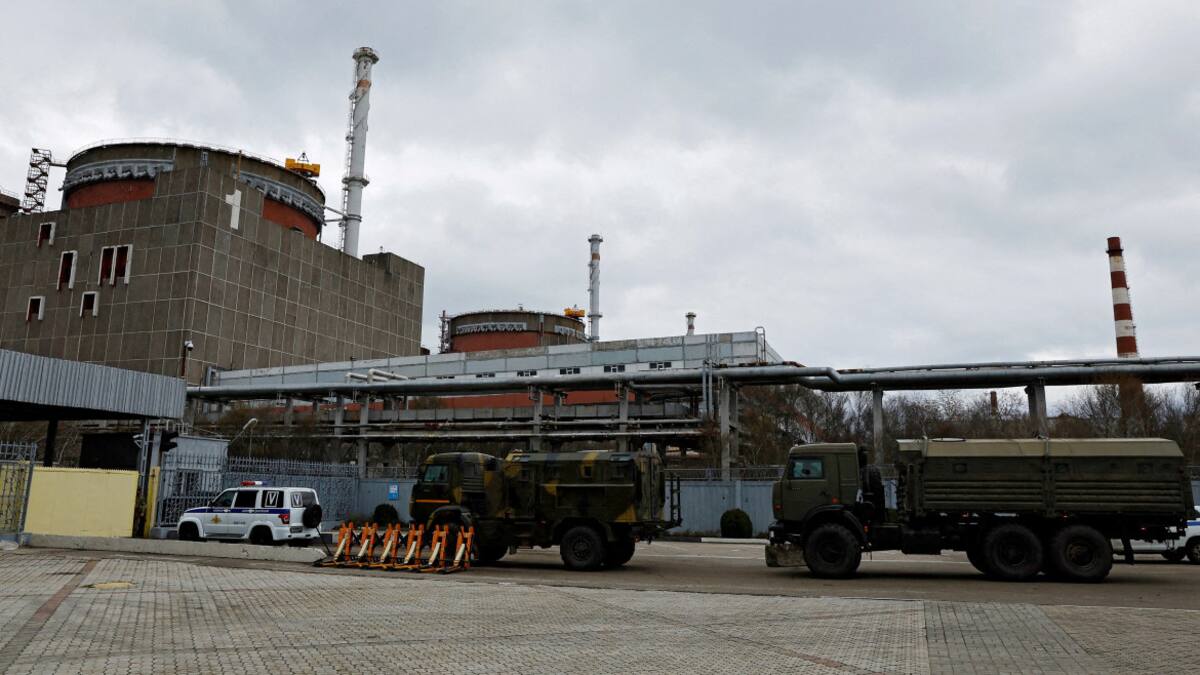Alerta por la refrigeración en planta de Zaporiyia. Foto: Reuters.