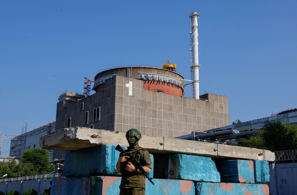 Central nuclear de Zaporiyia. Foto:Reuters