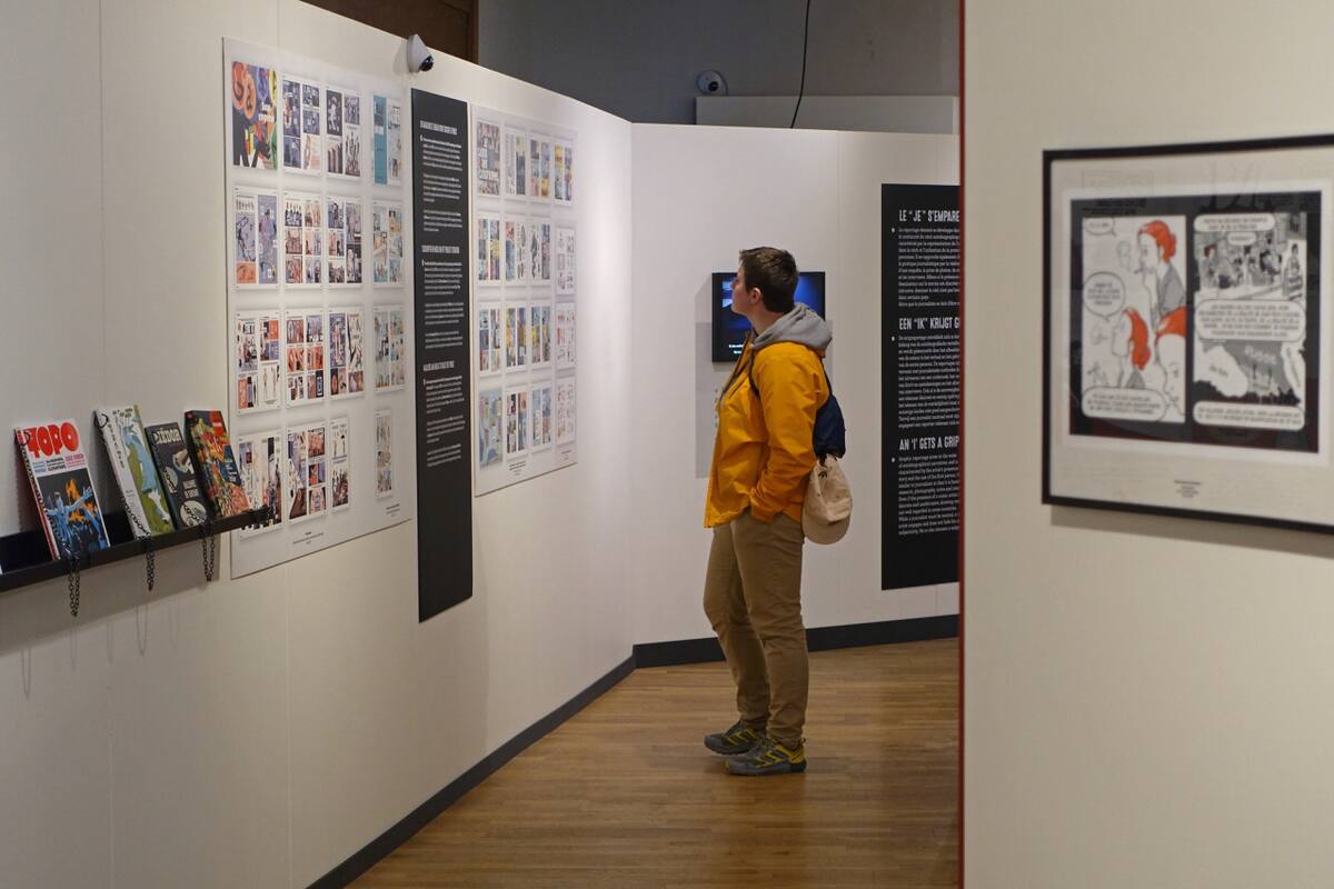 Centro Belga del Cómic. Foto: Facebook/Comic Art Museum - Brussels