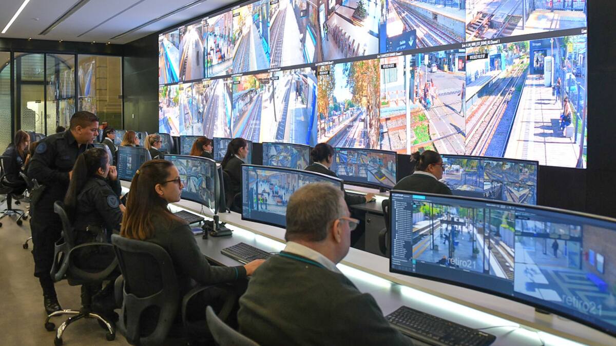 Trenes Argentinos incorpora cámaras de seguridad con Inteligencia Artificial para evitar robos de cables