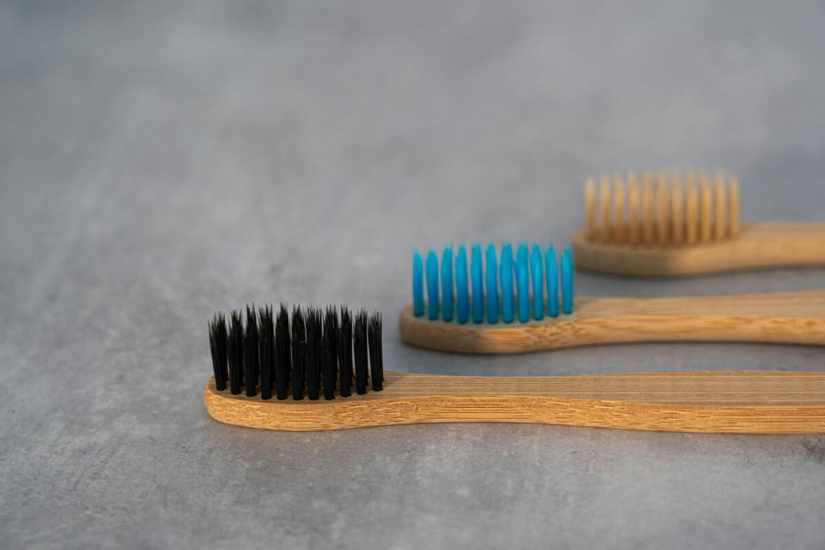 Cepillos de dientes. Fuente: Pexels.