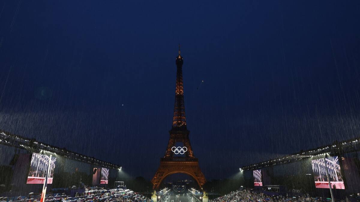 Ceremonia de apertura de los Juegos Olímpicos. Foto Reuters